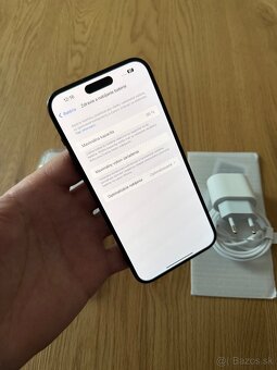iPhone 15 Plus 128 gb Black v záruke + príslušenstvo - 14
