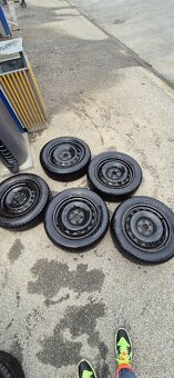 Predám plechové disky 205/55 R16 - 14