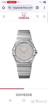 Omega Constellation fullset +bonus natahovač hodiniek - 14