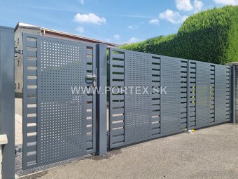 Hliníkové a železné brány na mieru - 14