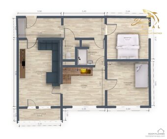 EXKLUZÍVNE - 3 izbový byt vo Vrbovom - 14