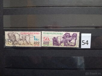 Poštové známky č.435 - ČESKOSLOVENSKO III - 18 sérií - 14