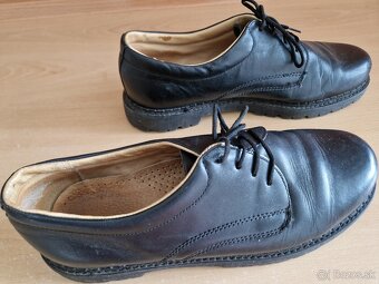 5 ks topánky pánske kožené, dĺžka 29 cm - 14