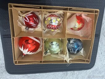 Retro vianočné gule - 14