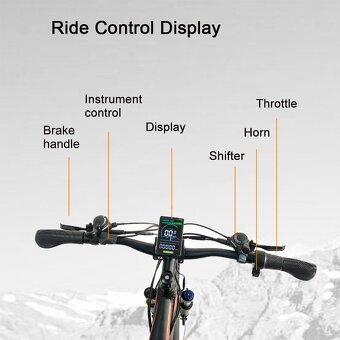 Výkonný ebike Randride 27.5x2.4",1000W,17Ah,45km/h,120km,24 - 14