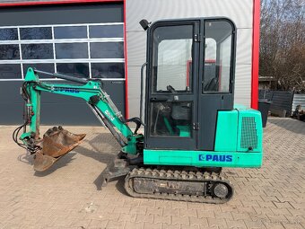 Minibagr 1,5T německé značky Paus + 3x lžíce - 14