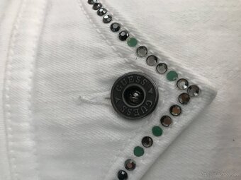 NOVÉ GUESS originál crystal white damske capri S/M - 14