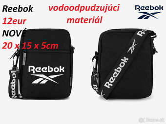 Ruksak Cropp, Taška na plece Reebok, Nákupná džínsová taška - 14