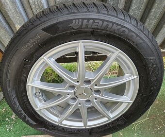 Originálna zimná sada Mercedes - 5x112 r16 + 205/60 r16 - 14