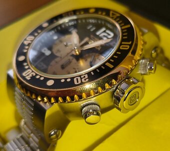 USA Hodinky, 500 m vodot., masívny dizajn - 14