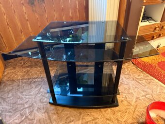 Konferencny stolik tmave sklo - 14