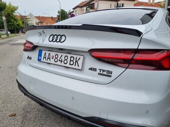 Spoiler kridlo lipko kufru AUDI A5 S5 RS5 model B9 - 14