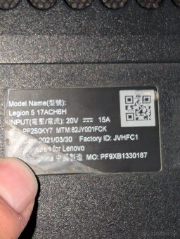 Lenovo Legion 5 17,3" - 14