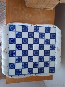 Šach - porcelánová šachová súprava - 14