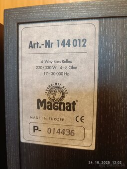 MAGNAT 144012...91dB...4-8ohm...220W - 14