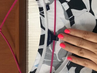 GANT originál kvetovane damske tricko S/M - 14