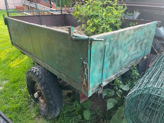 Traktor domacej vyroby 3 valec Zetor vlecka drabinak - 14
