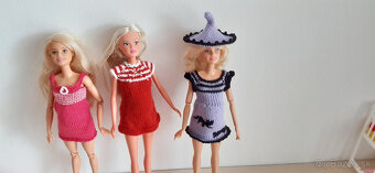 Body šaty pre bábo babiky barbie stefi čelenka čiapka - 14