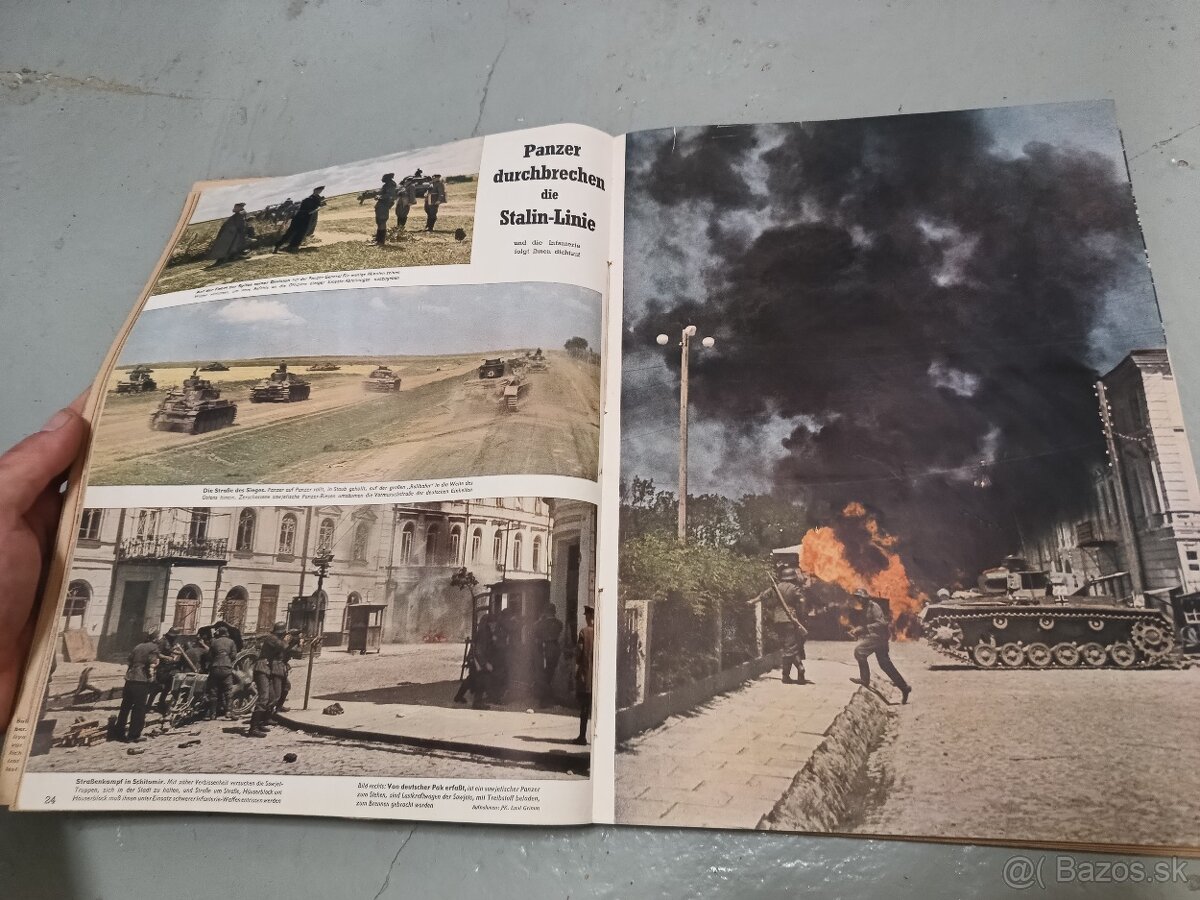 nemecký vojnový SIGNAL 1941 čísla 14-24 - 15