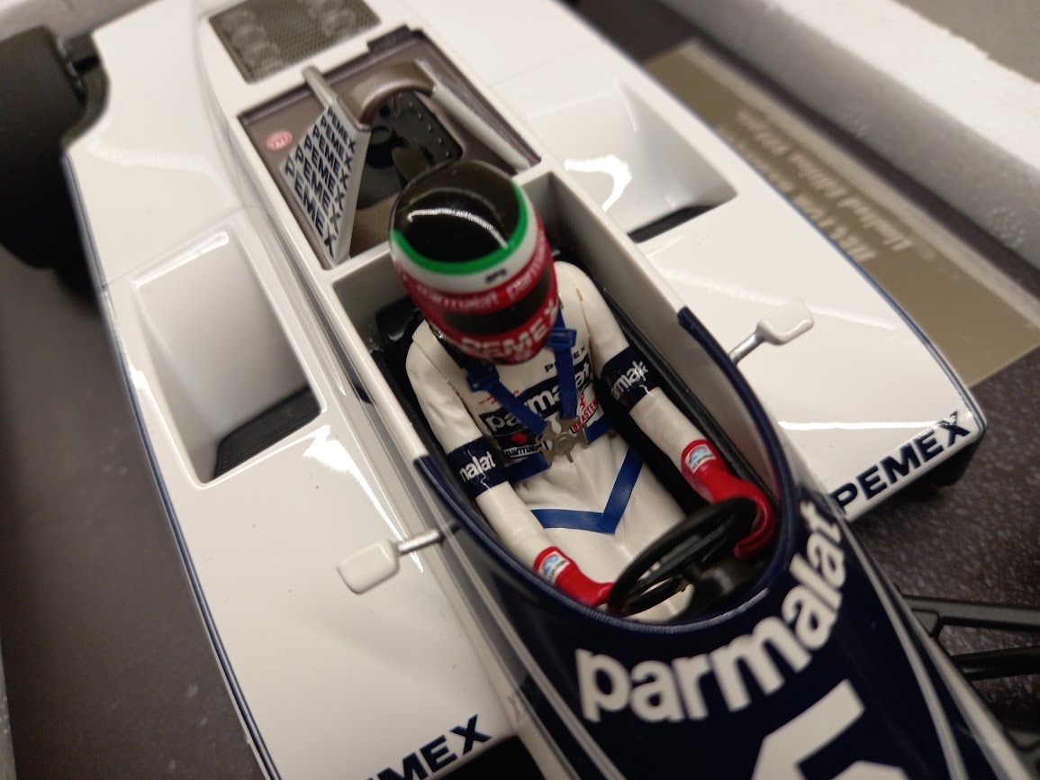 F1 BRABHAM FORD BT49C HECTOR REBAQUE 1981 MINICHAMPS 1:18 - 15