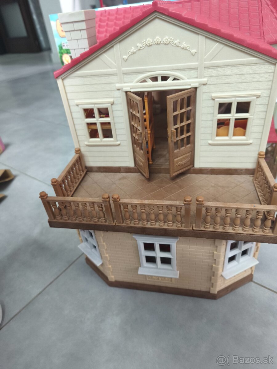 sylvanian families domček a auto - 15