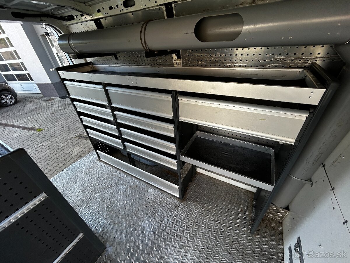 Renault Master 2.3 Dci L2H2, regálový systém BOTT, DPH - 15