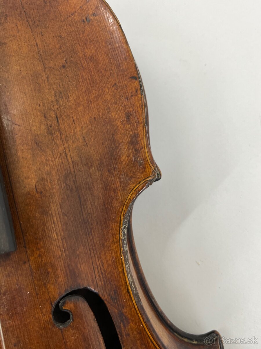 Velmi staré taliánske majstrovské husle - 15