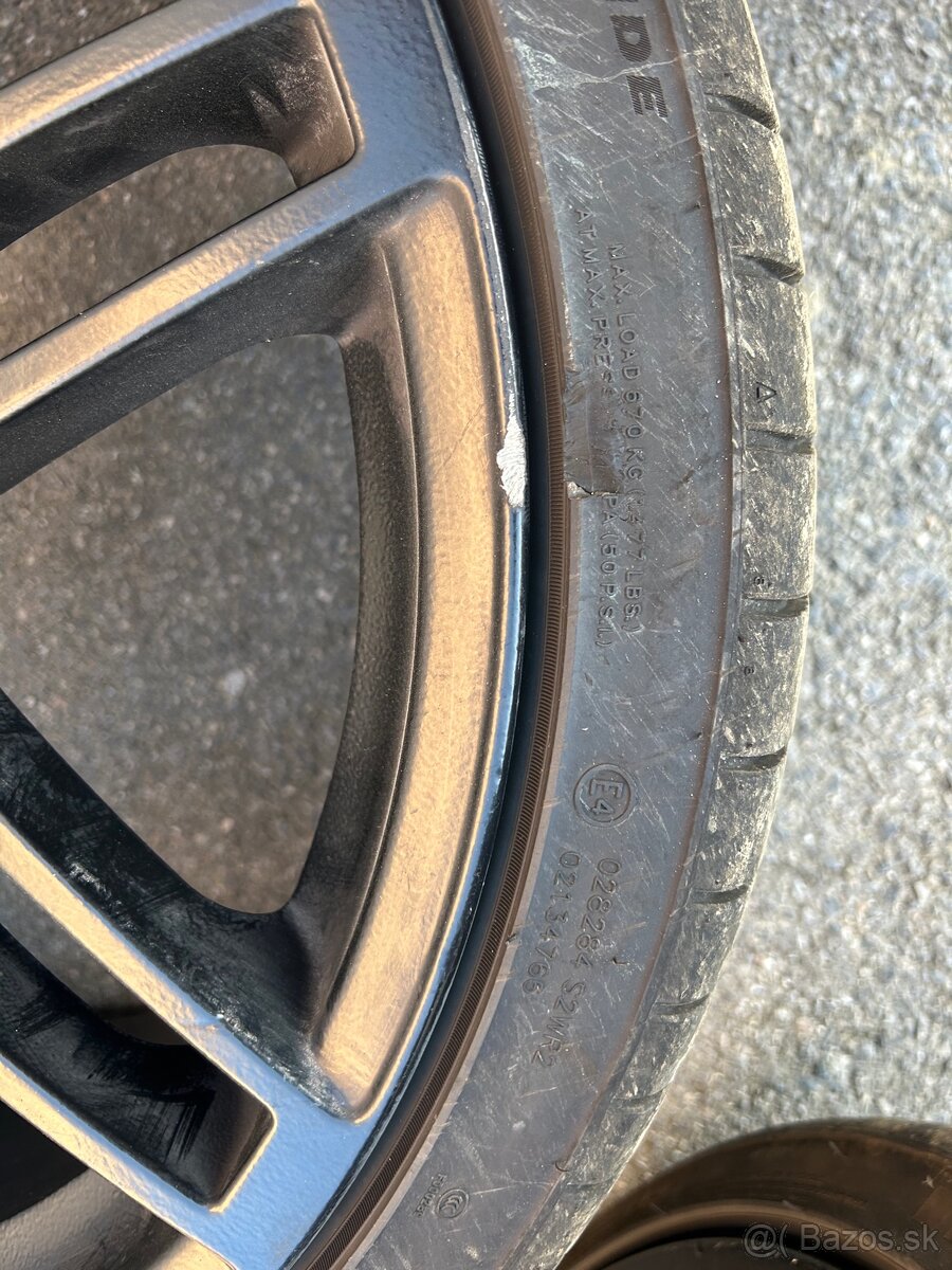 Predám / vymením Elektróny R20 AUDI + letné pneumatiky / - 15