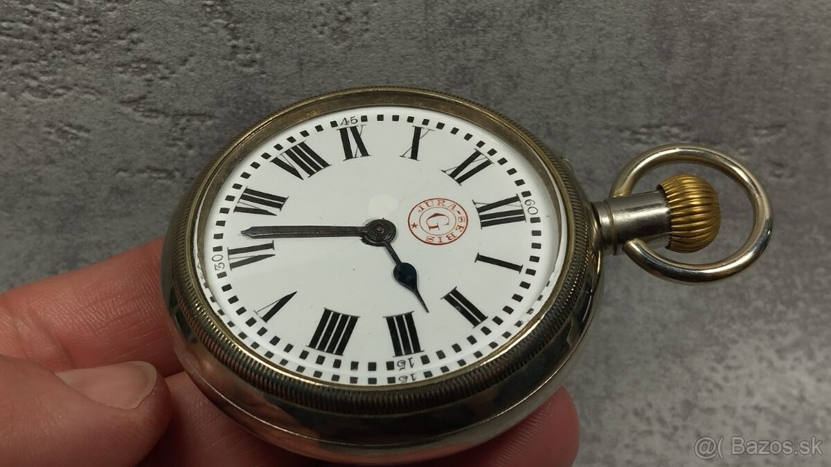 Velmi staré a velké kapesni hodinky - 127g - 15