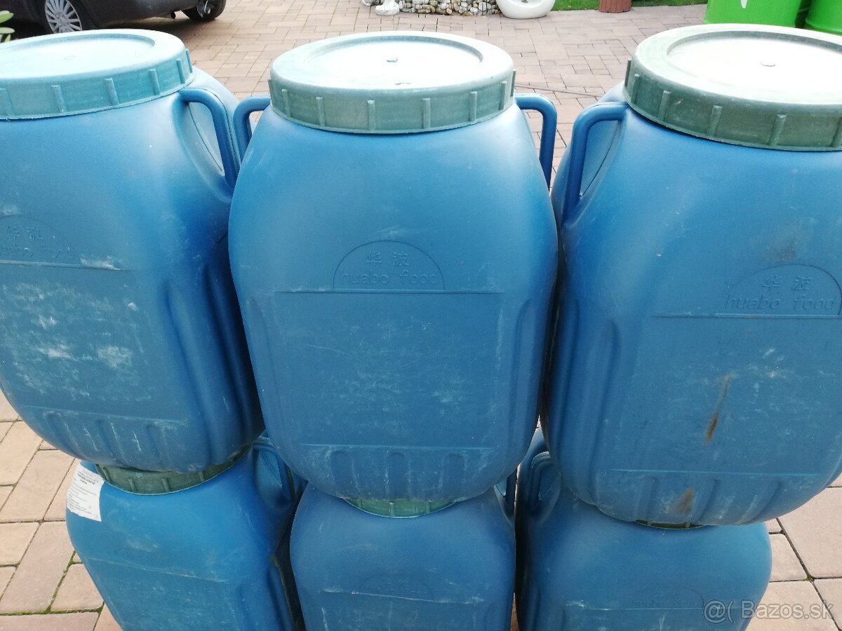 Plastové sudy 65L +možnosť dopraviť - 15