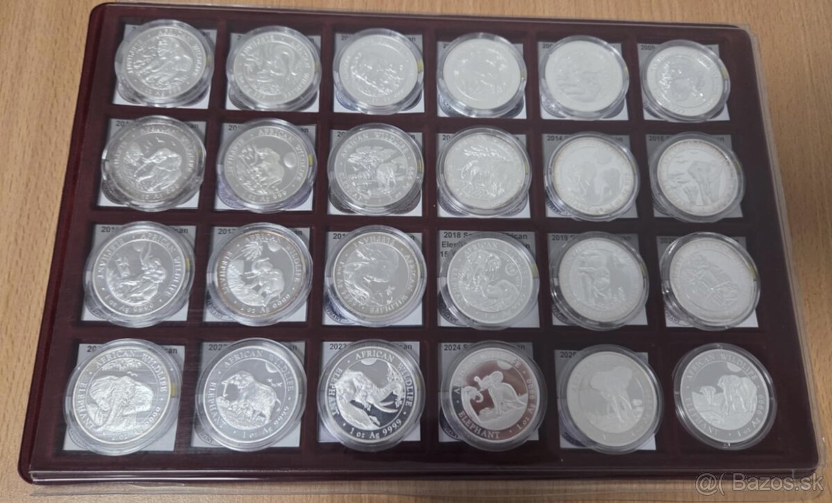 Investičné striebro - série - 15