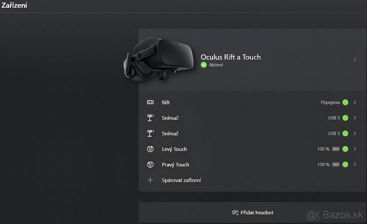 Oculus Rift CV1 – kompletný set - 15