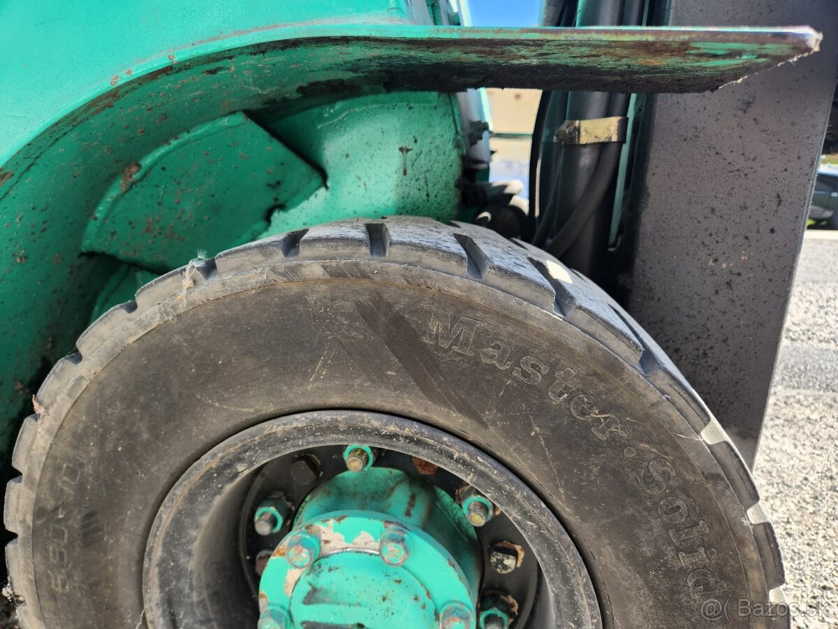 VZV Mitsubishi FD15 plynový, 1350kg, 3.7m, boční posuv - 15