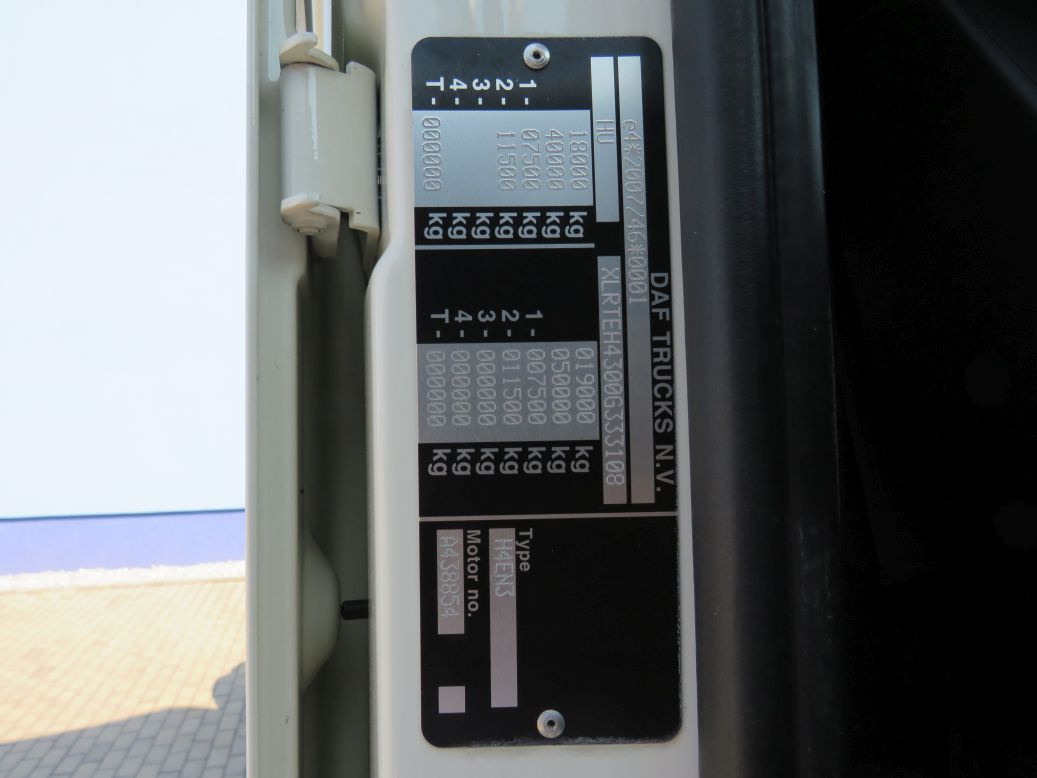 DAF XF 480 FT E6 MEGA SSC Nový tacho Tank 1215L - 15