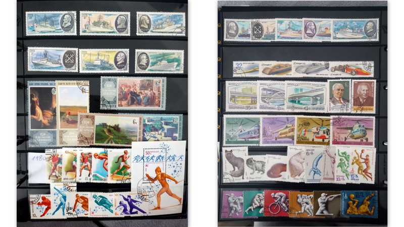 Predám poštové známky CCCP 1084 ks - 15