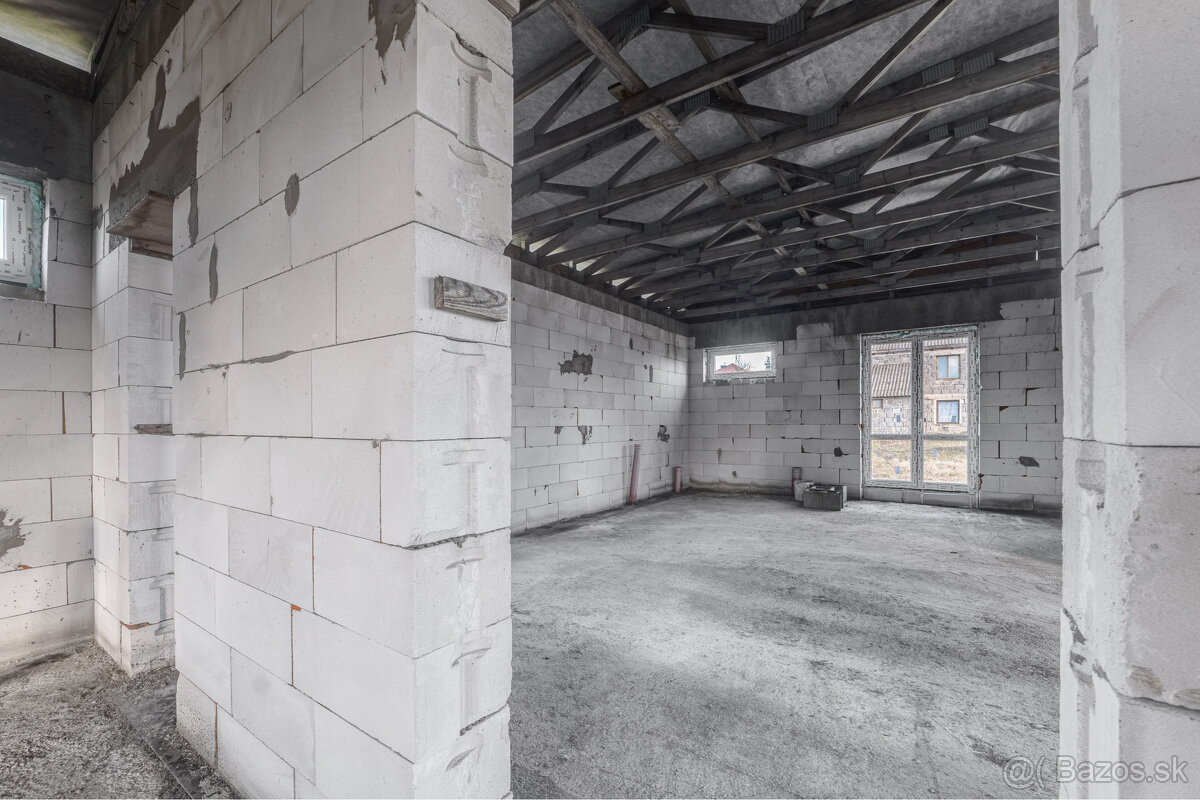 Novostavba nízkoenergetického bugalovu | Vojčice - 15