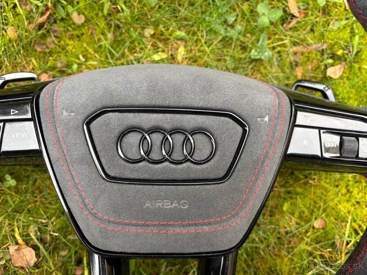 AUDI KARBON / ALKANTARA SPORTOVY VOLANT -vyhrievaný- - 15