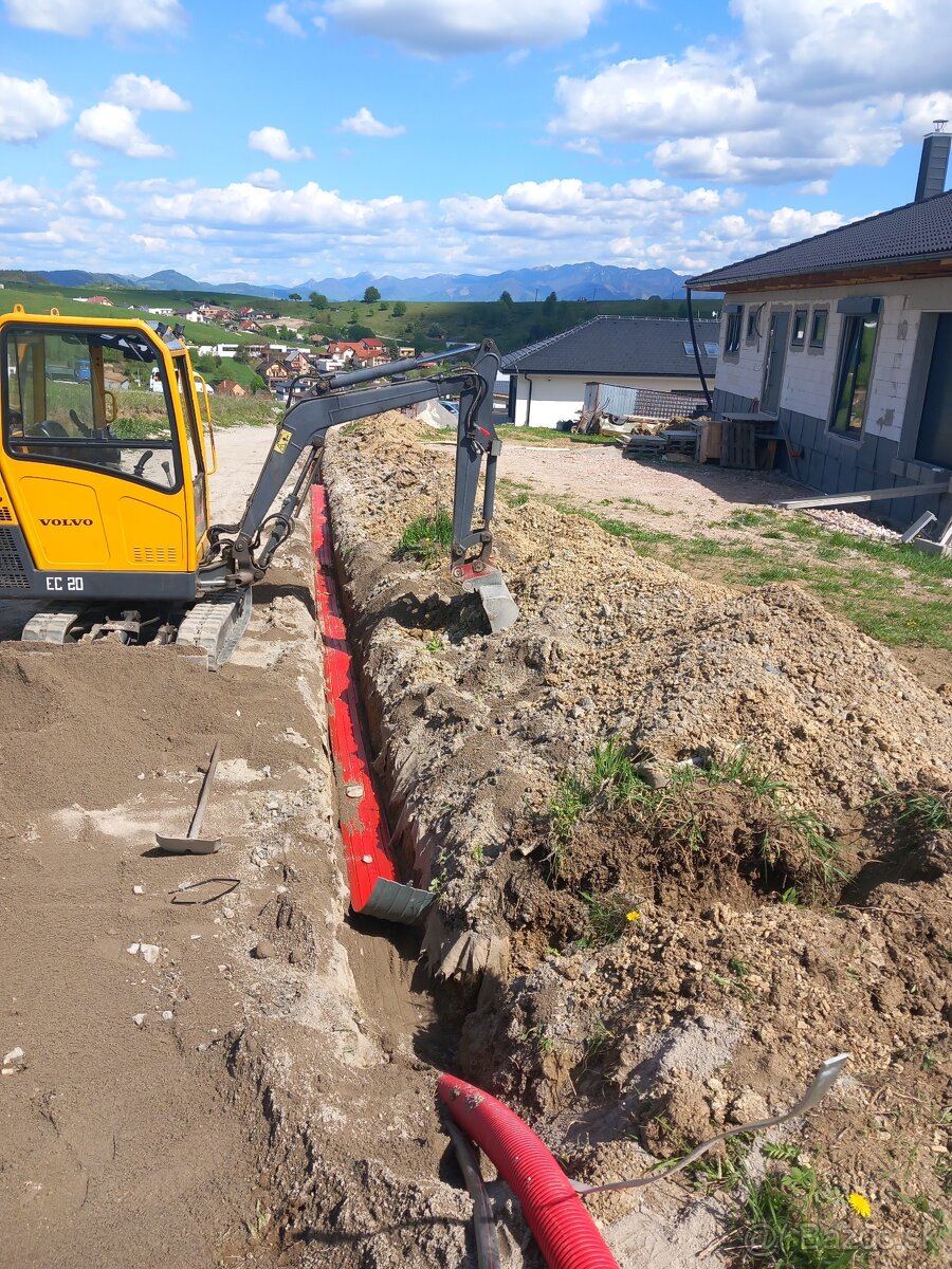 Vykopove a zemne prace, bager - 15