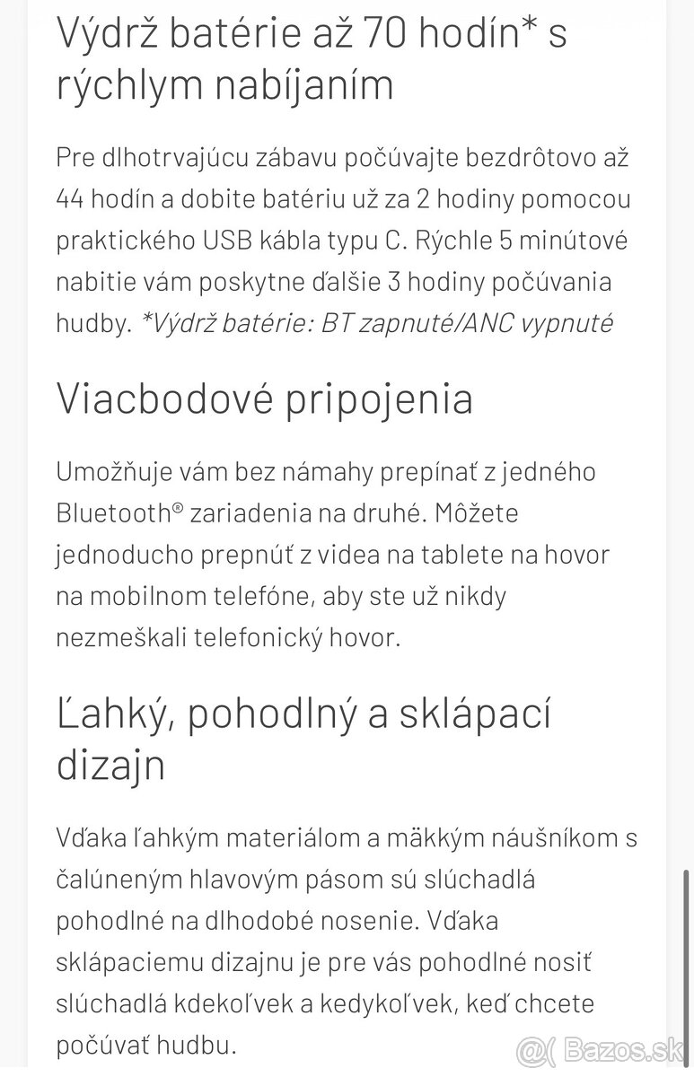 Bluetooth sluchadla JBL LIVE 670 NC - 15