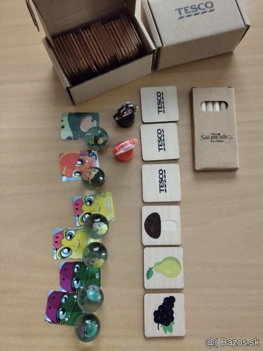 Kaufland, Tesco, Lidl, Billa, Coop zbierky - 15