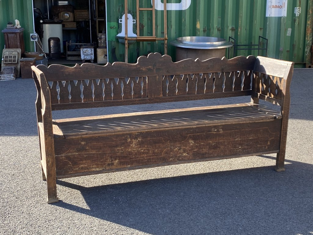 starožitné ľudové lavice - 15