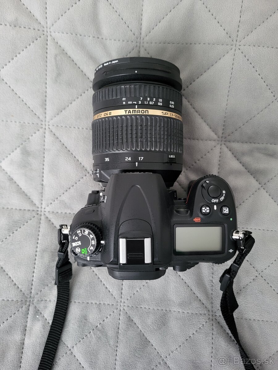 Nikon D7000 (len 24tis. záberov) + Tamron 17-50mm f/2.8 VC + - 15