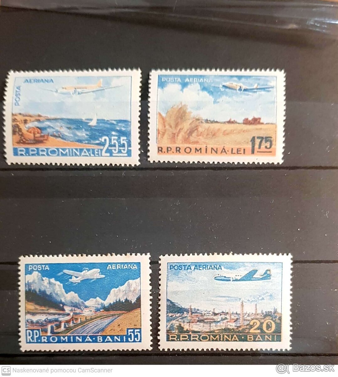 Rumunsko a Bulharsko zriedkavé znamky - 15