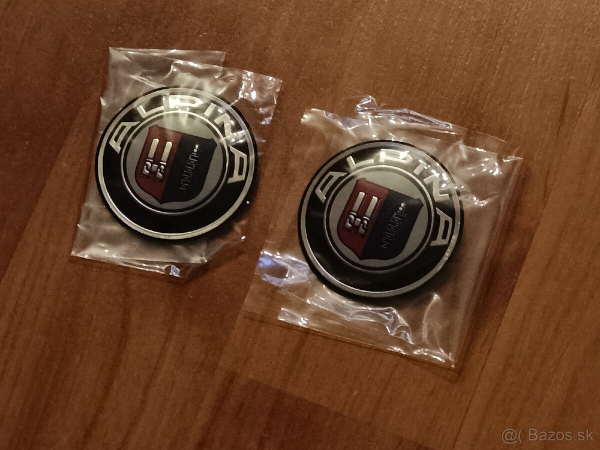 BMW ALPINA stredové krytky ,... - 15