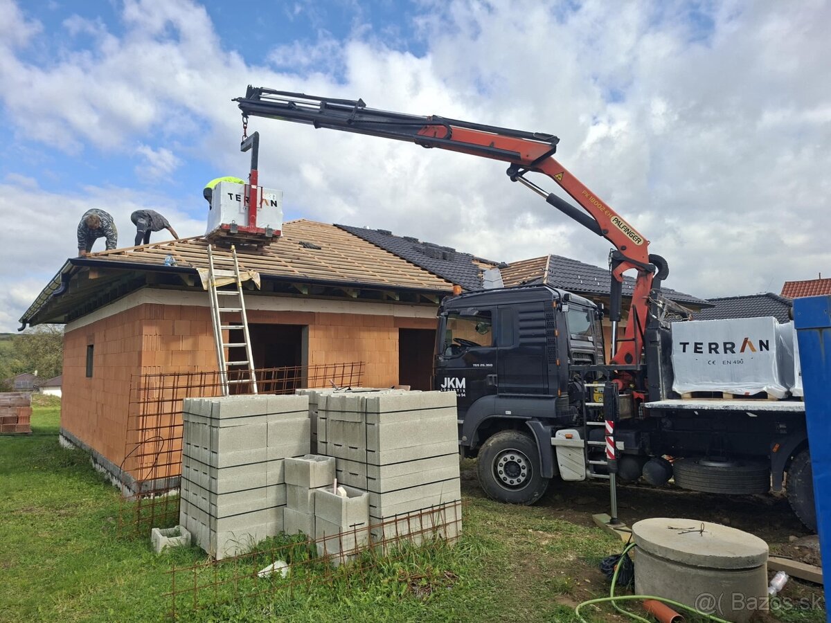 Preprava a práca s hydraulickou rukou - 15