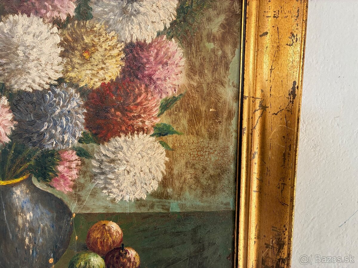 Olejomaľba na doske - 15