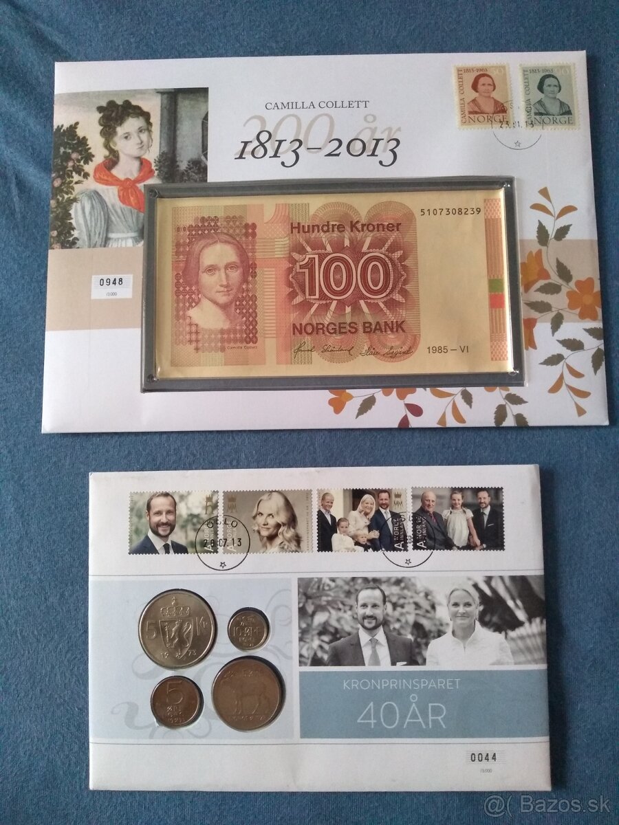 Švédske a Nórske sady mincí - 15