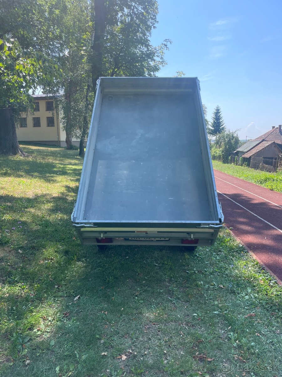 Prívesný vozík vyklápaci dvojnápravový - 15