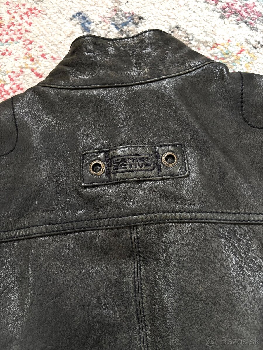 Pánska kožená bunda Camel Active - 15