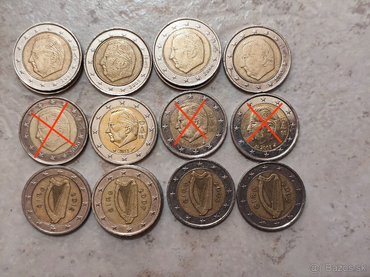 2 eurové mince - 15